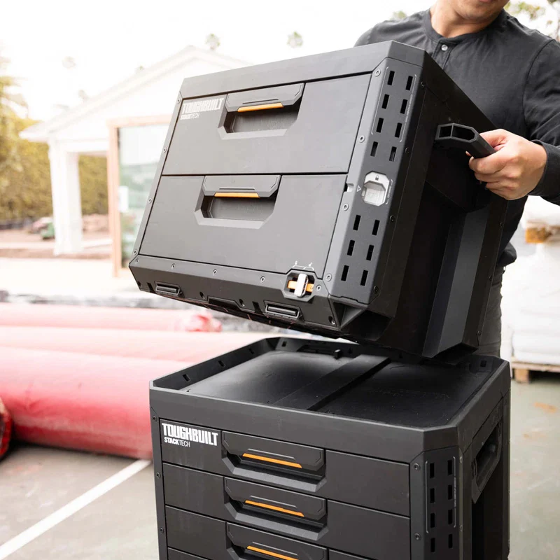 StackTech 2-Tiroirs Locking Box - TOUGHBUILT - TB-B1-D-72-BEA - Image 3