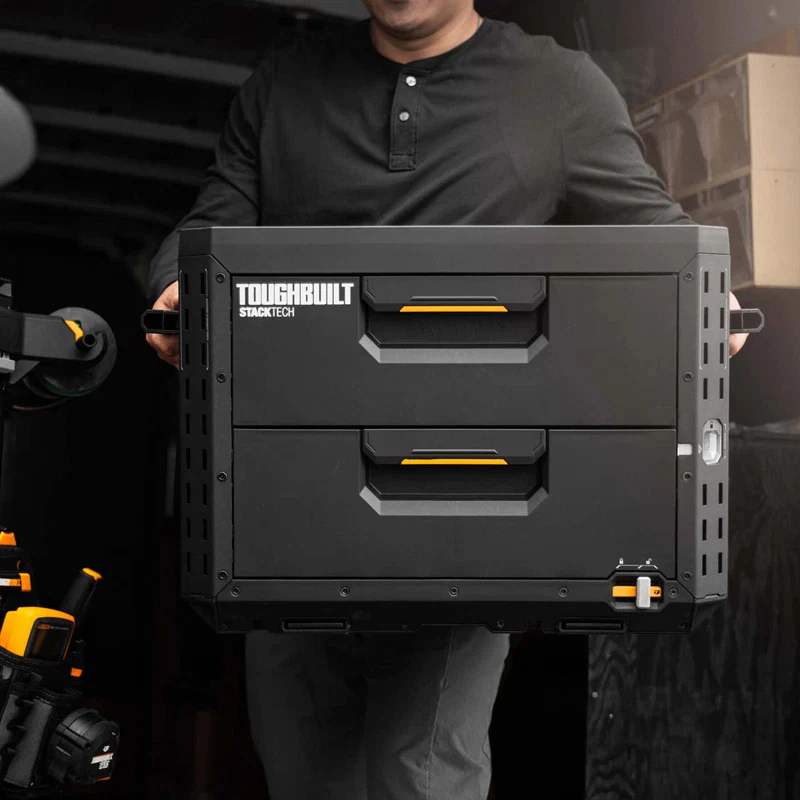 StackTech 2-Tiroirs Locking Box - TOUGHBUILT - TB-B1-D-72-BEA - Image 5